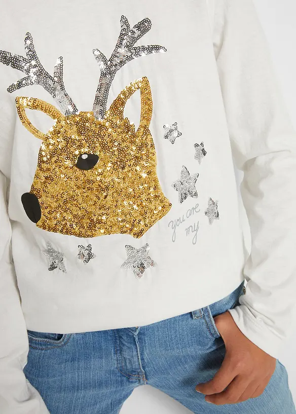 Longsleeve van puur biologisch katoen, bonprix