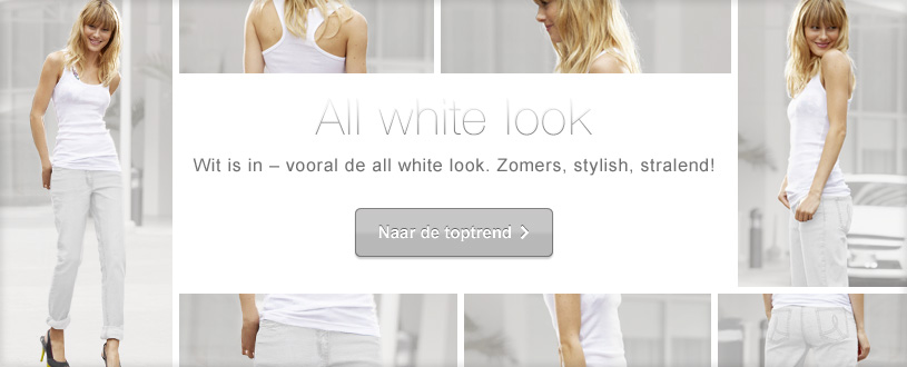 All white look