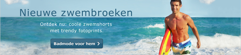 Coole zwemshorts en zwembroeken voor mannen.
