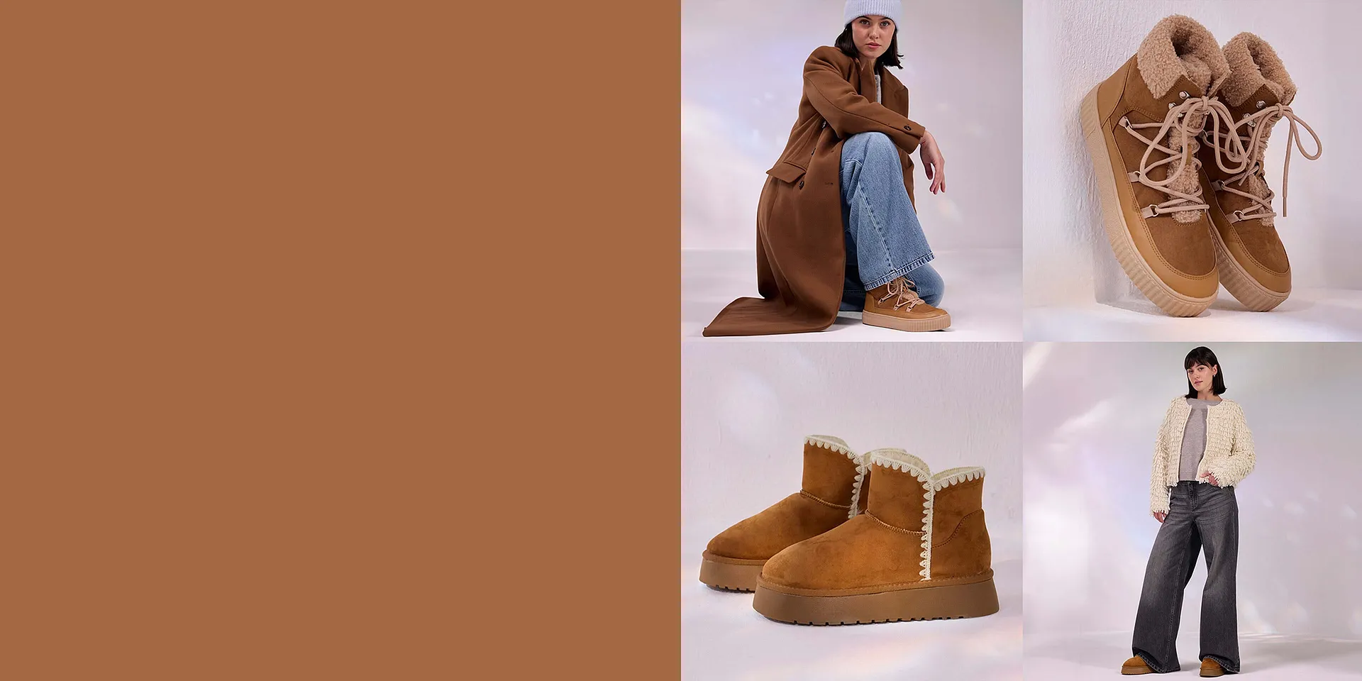 Warme boots voor de winter.