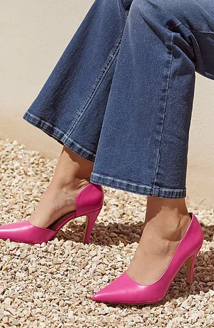 On trend - Pumps - donkerpink