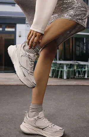 Comfortabele witte sneakers voor elke dag.