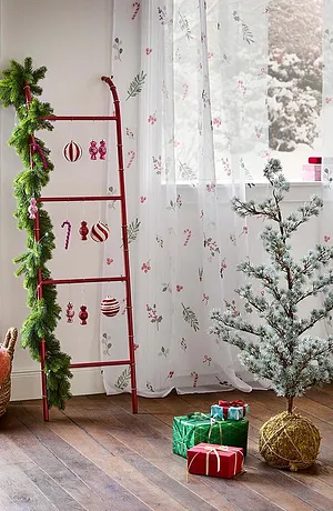Wonen - Decoratieve ladder - rood