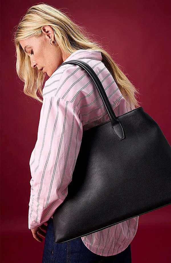 Heisenberg_FutureUse - Overhemdblouse van katoen - kristalroze gestreept