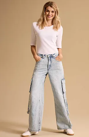 Dames - Kleding - Jeans - Cargo jeans