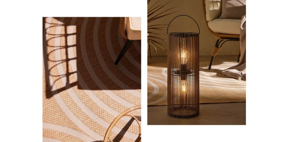 Inspiratie - Solar decoratielamp - bruin