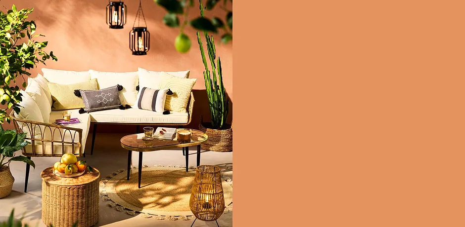 Wonen & Tuin - LED lantaarn - ecru