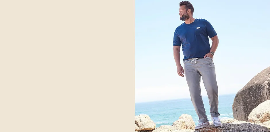 Heren - Grote maten - Kleding - Broeken - Pantalons