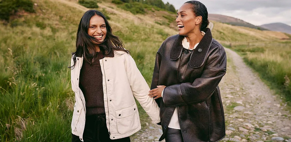 Dames - Twill jas - natuurbeige