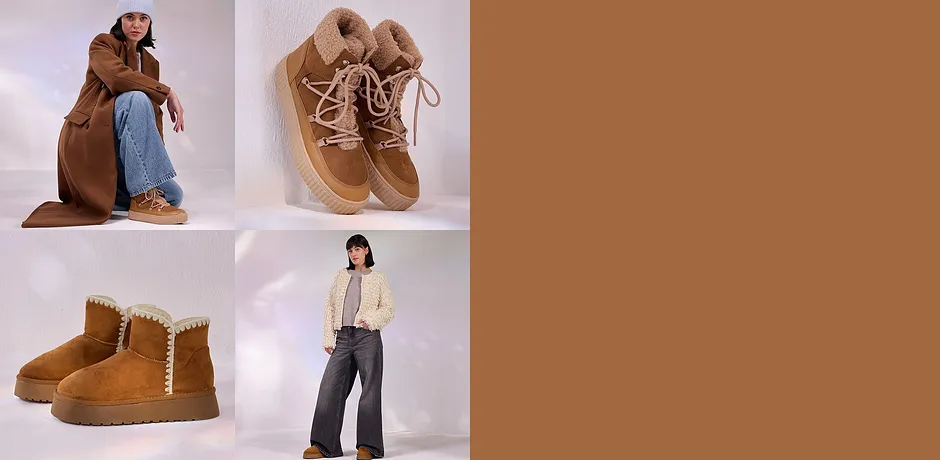 Warme boots voor de winter.