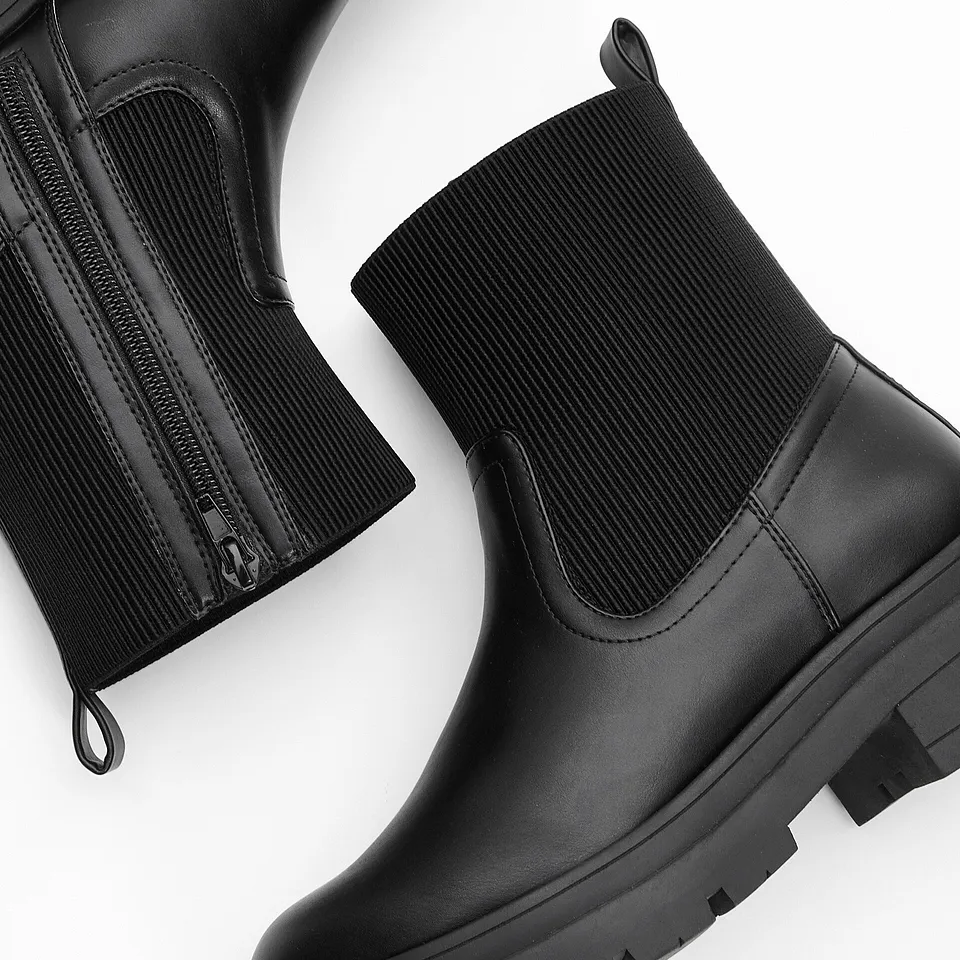 Elegante zwarte boots.