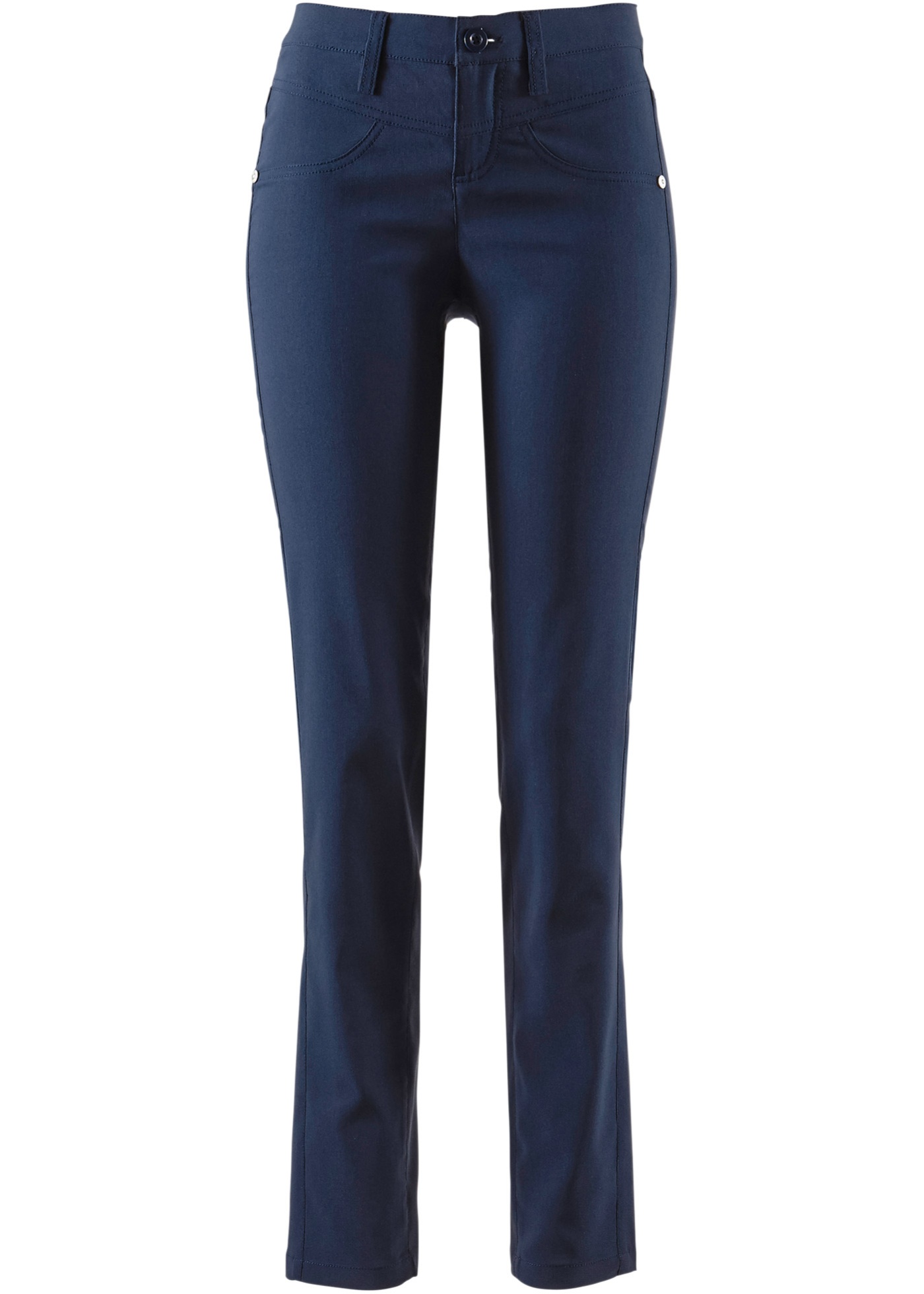 Bengaline stretch broek, straight