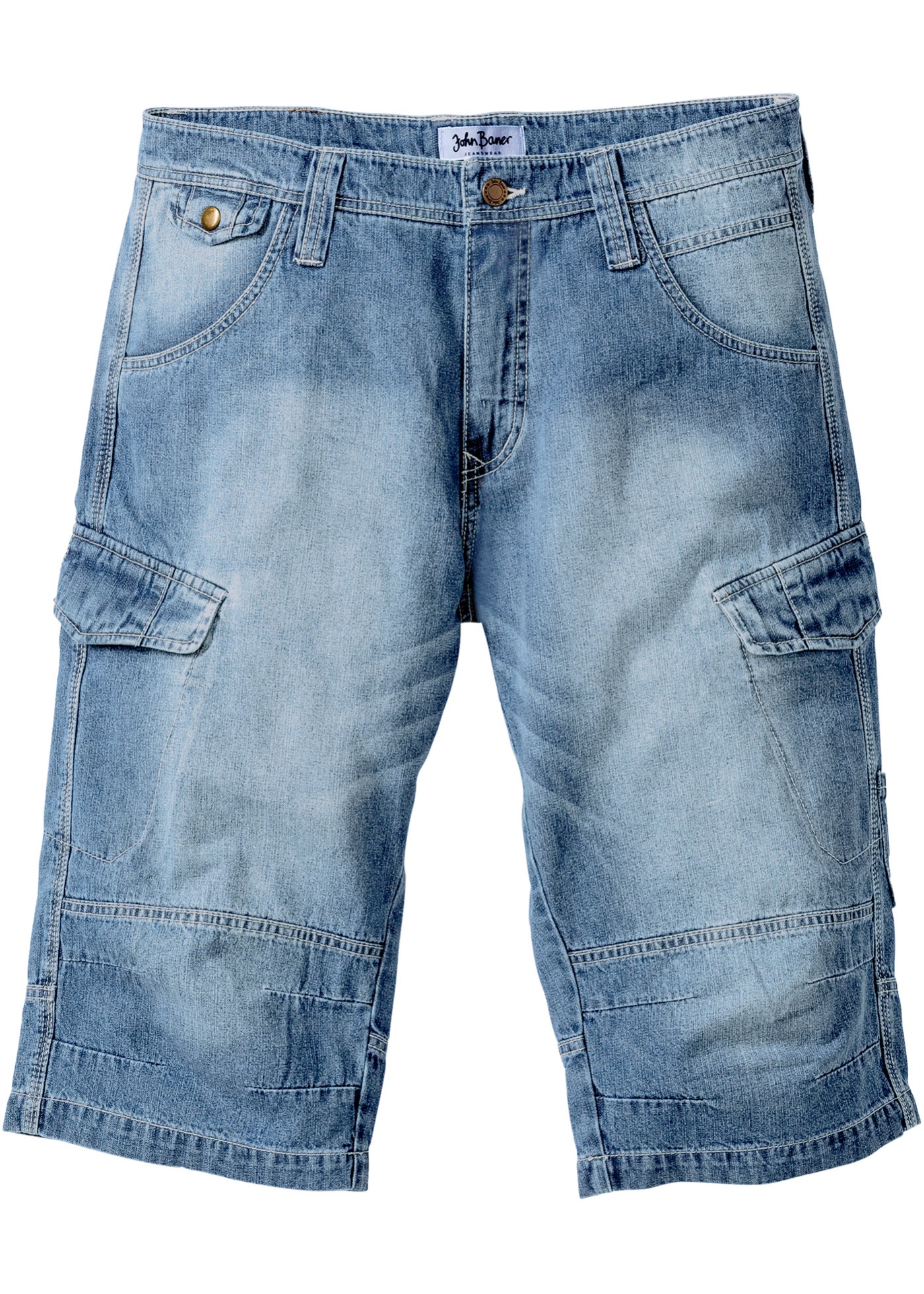 Lange jeans bermuda loose fit