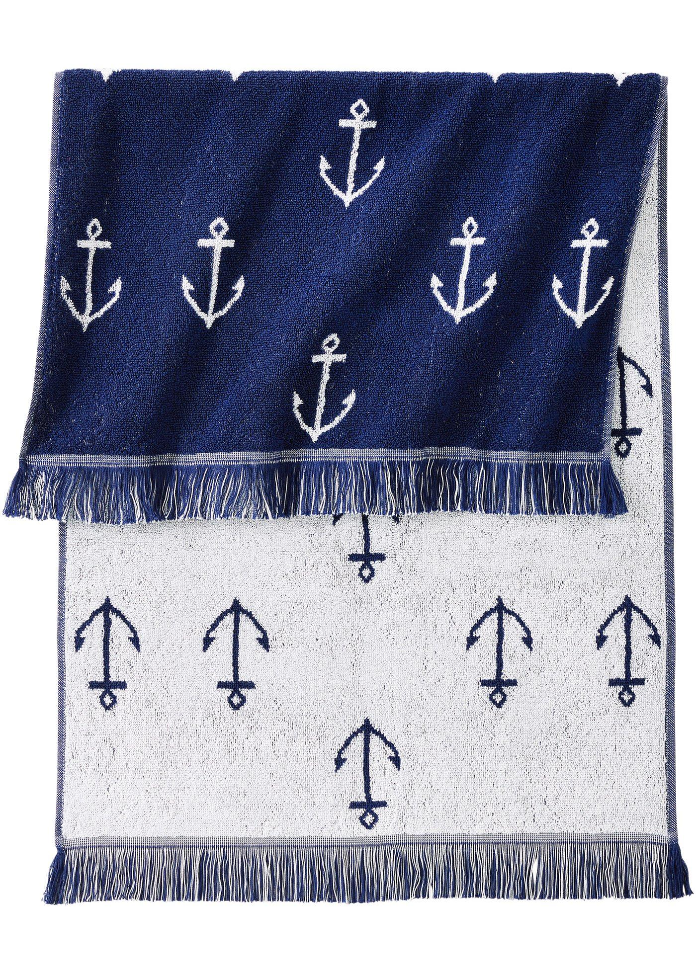 Handdoek met ankers