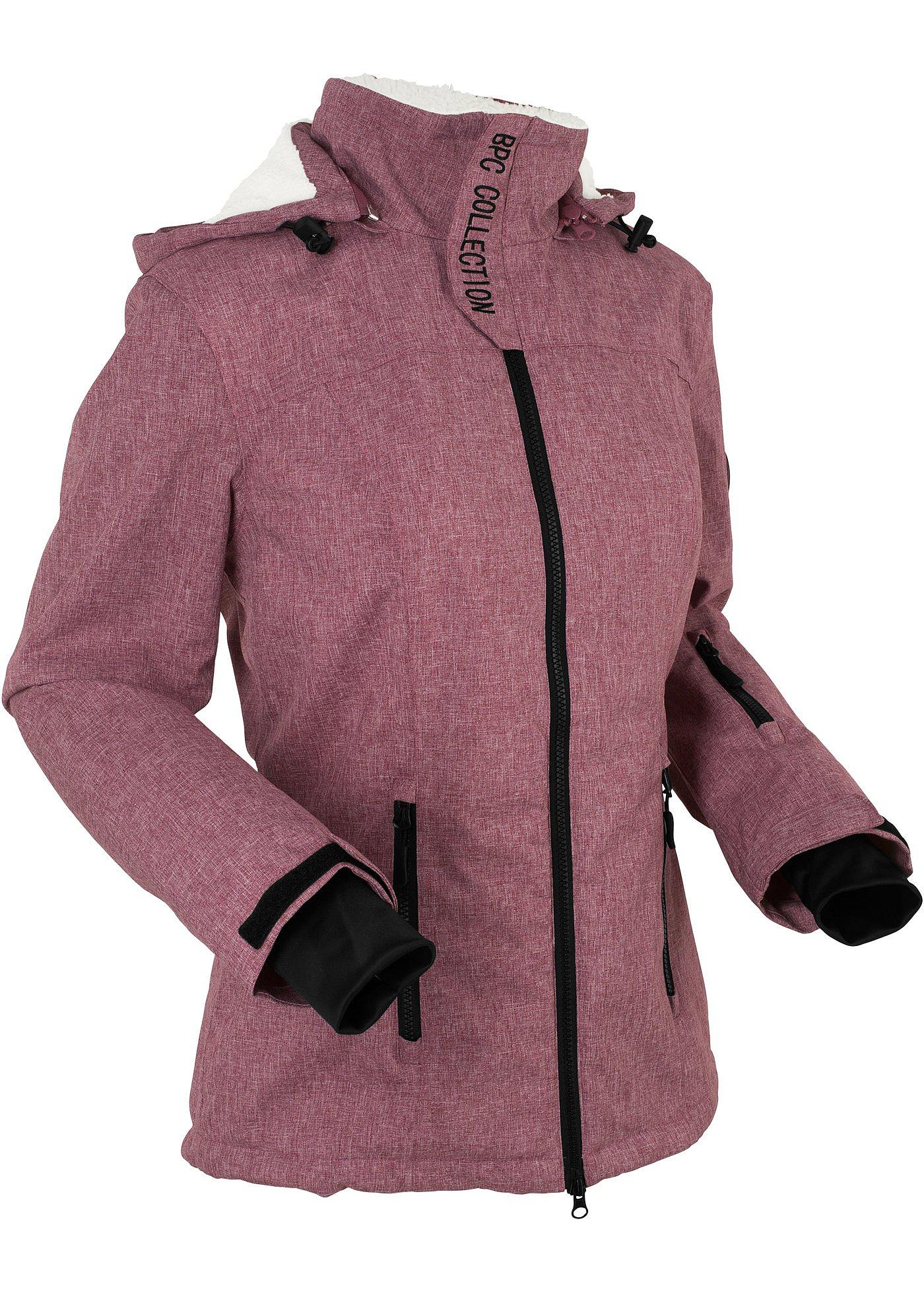 Outdoor jas met teddyfleece