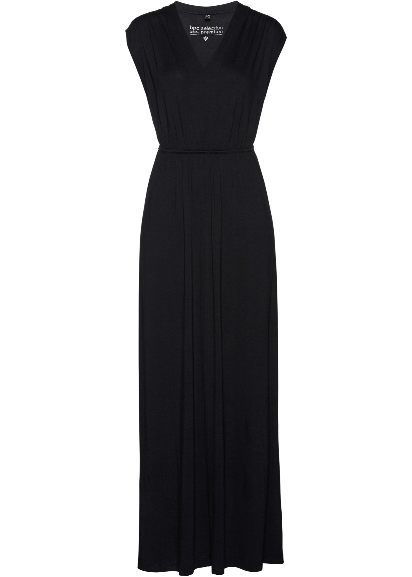 Jersey maxi jurk met viscose