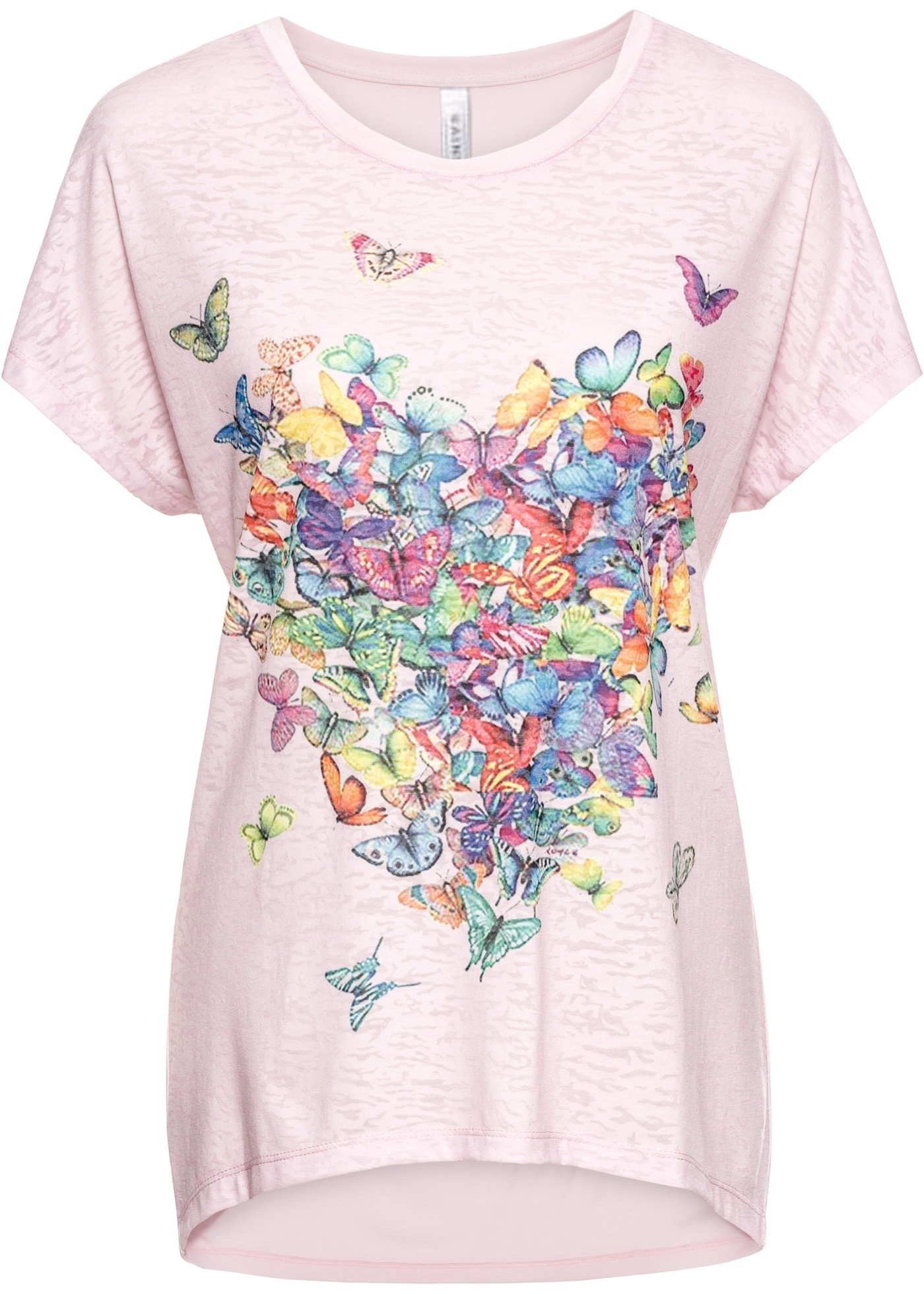 Shirt met vlinderprint