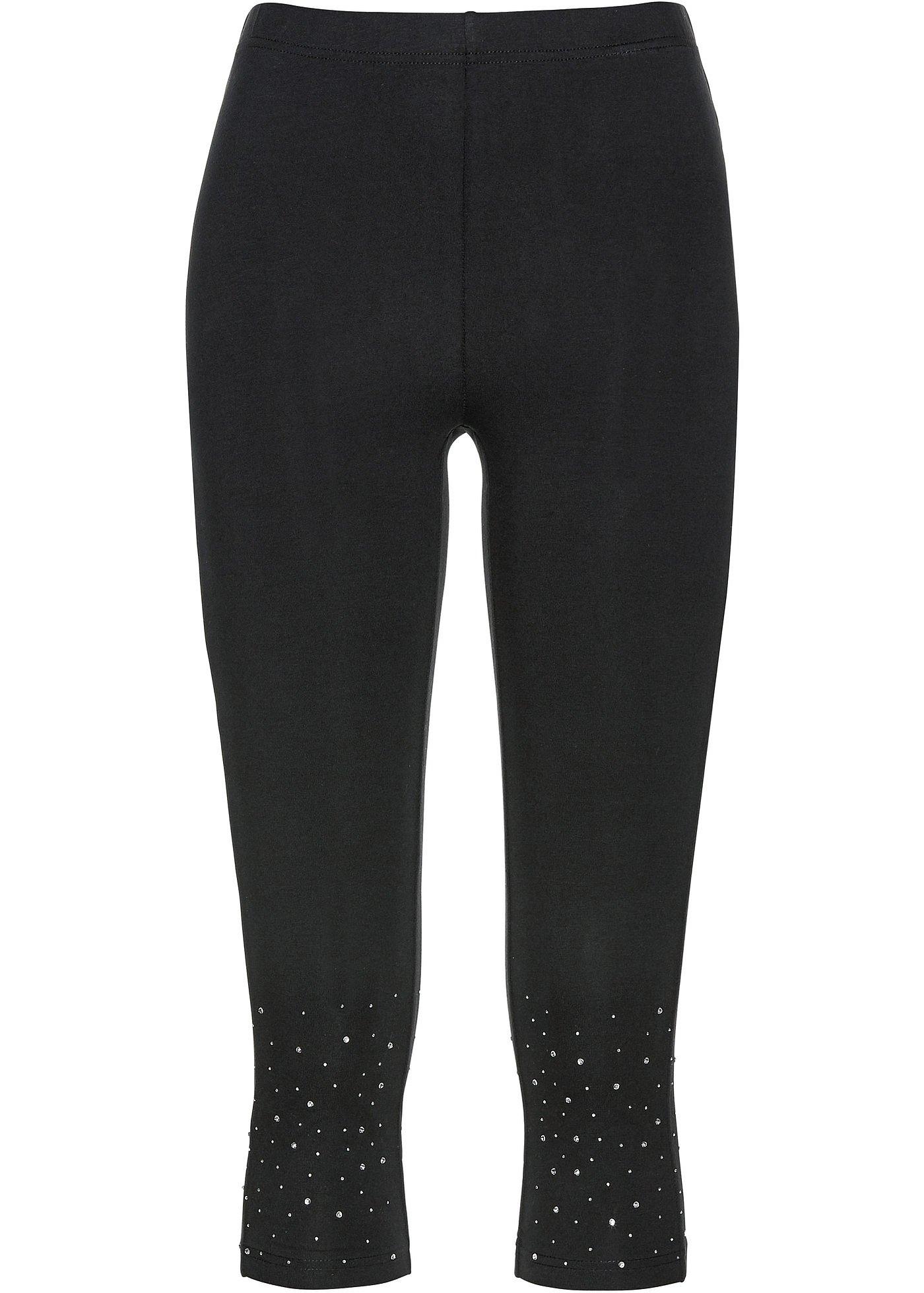 Capri legging met glittersteentjes