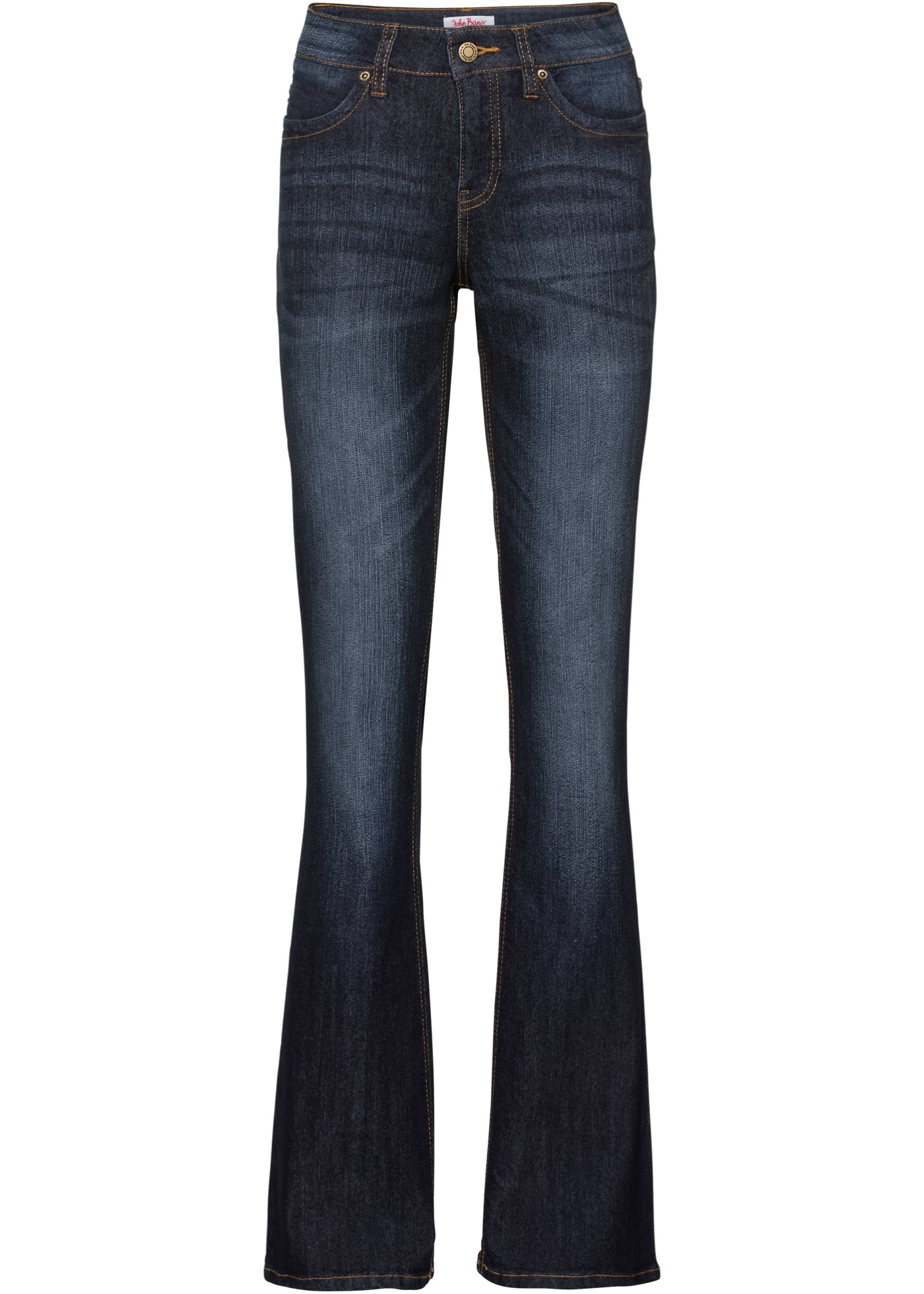 Comfort stretch jeans, bootcut