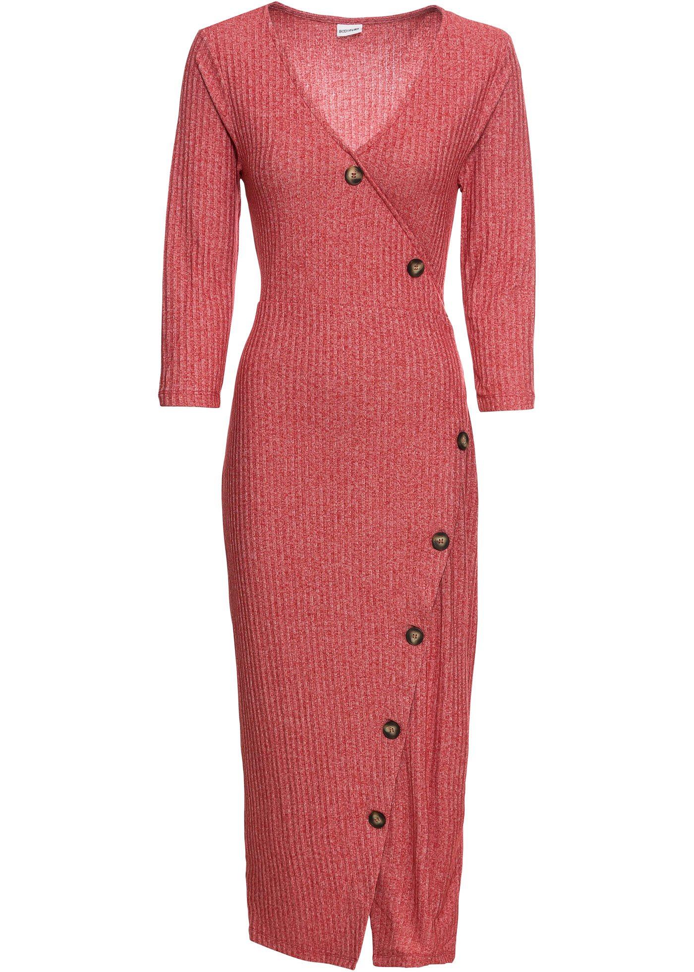 Bodyflirt Jurk Met Knopen bodyflirt kopen in de aanbieding