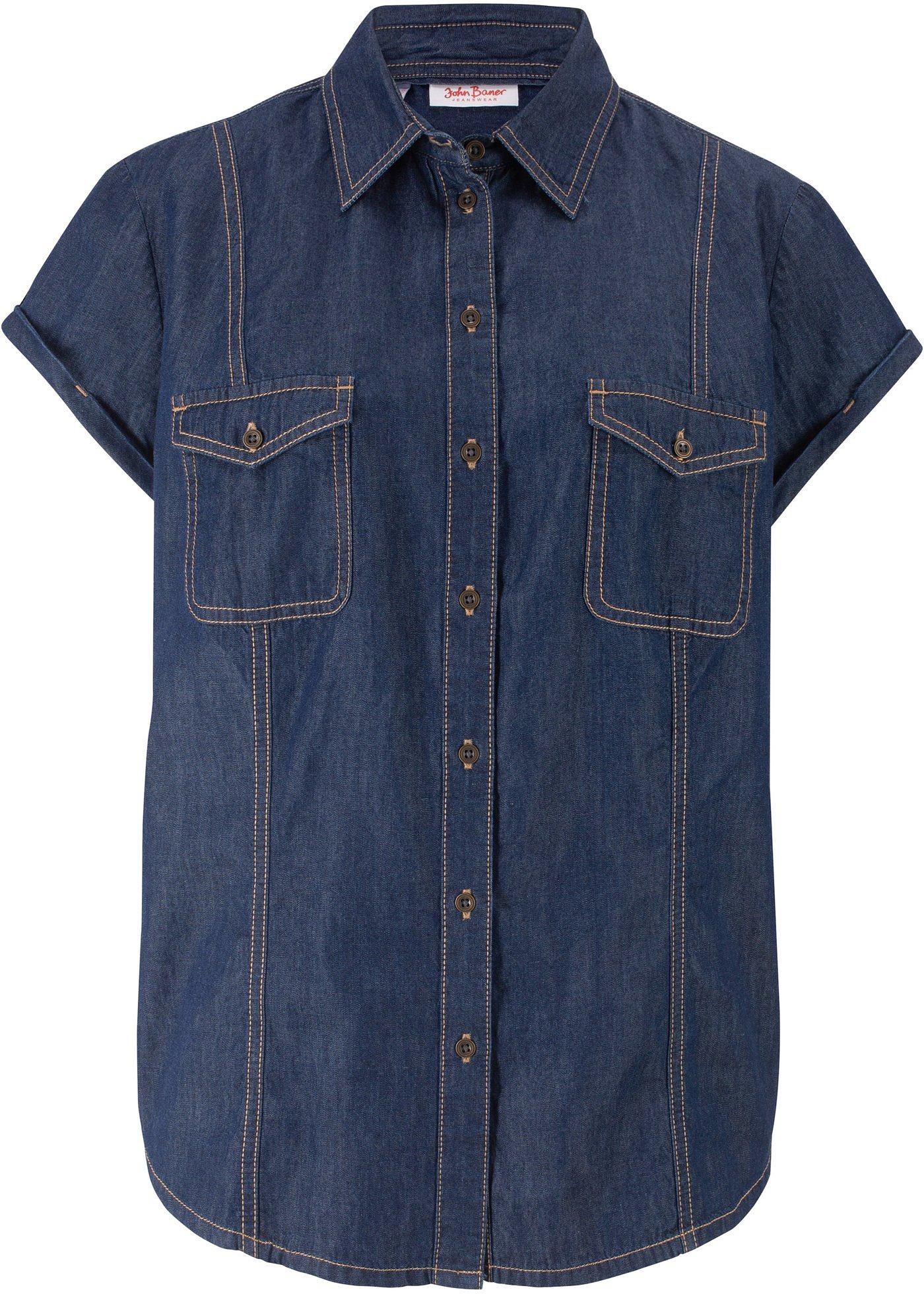 John Baner Jeanswear Jeansblouse john baner jeanswear kopen in de aanbieding