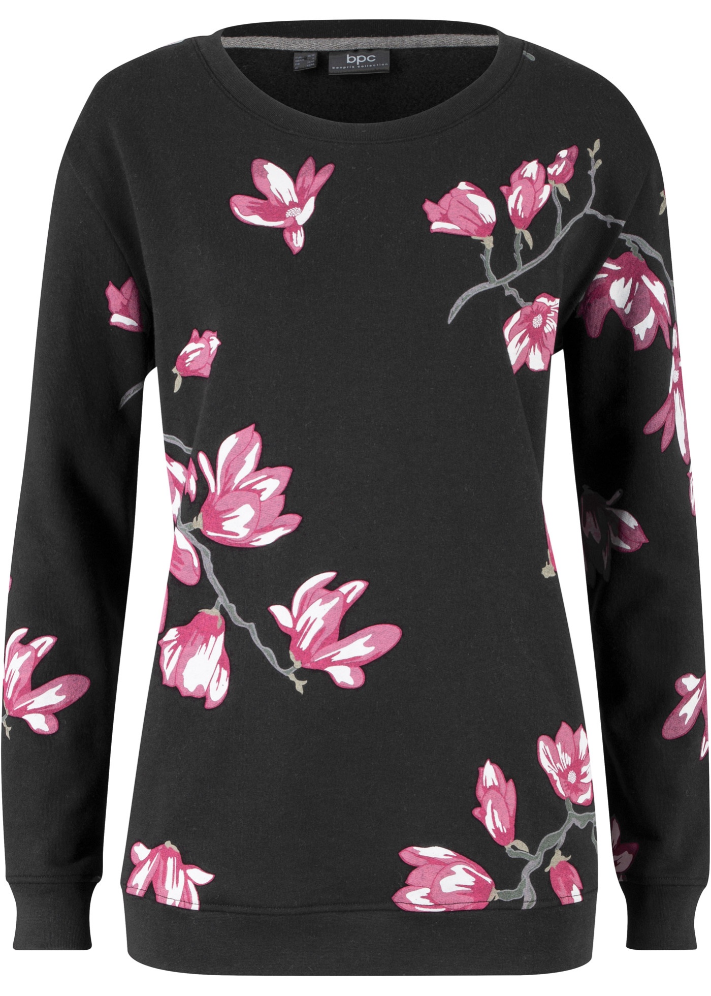Sweater met bloemenprint, los model
