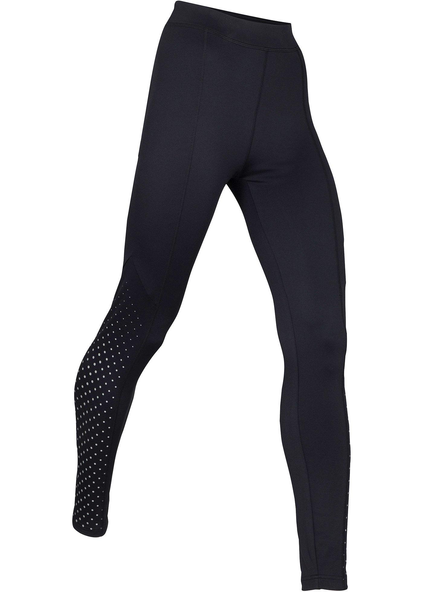 Thermo legging met reflecterende print, cropped