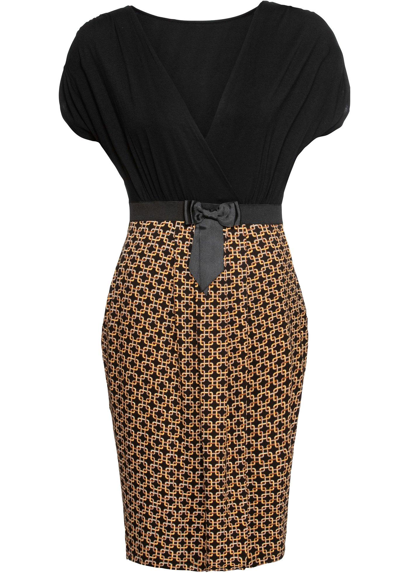 Jersey jurk met duurzame viscose