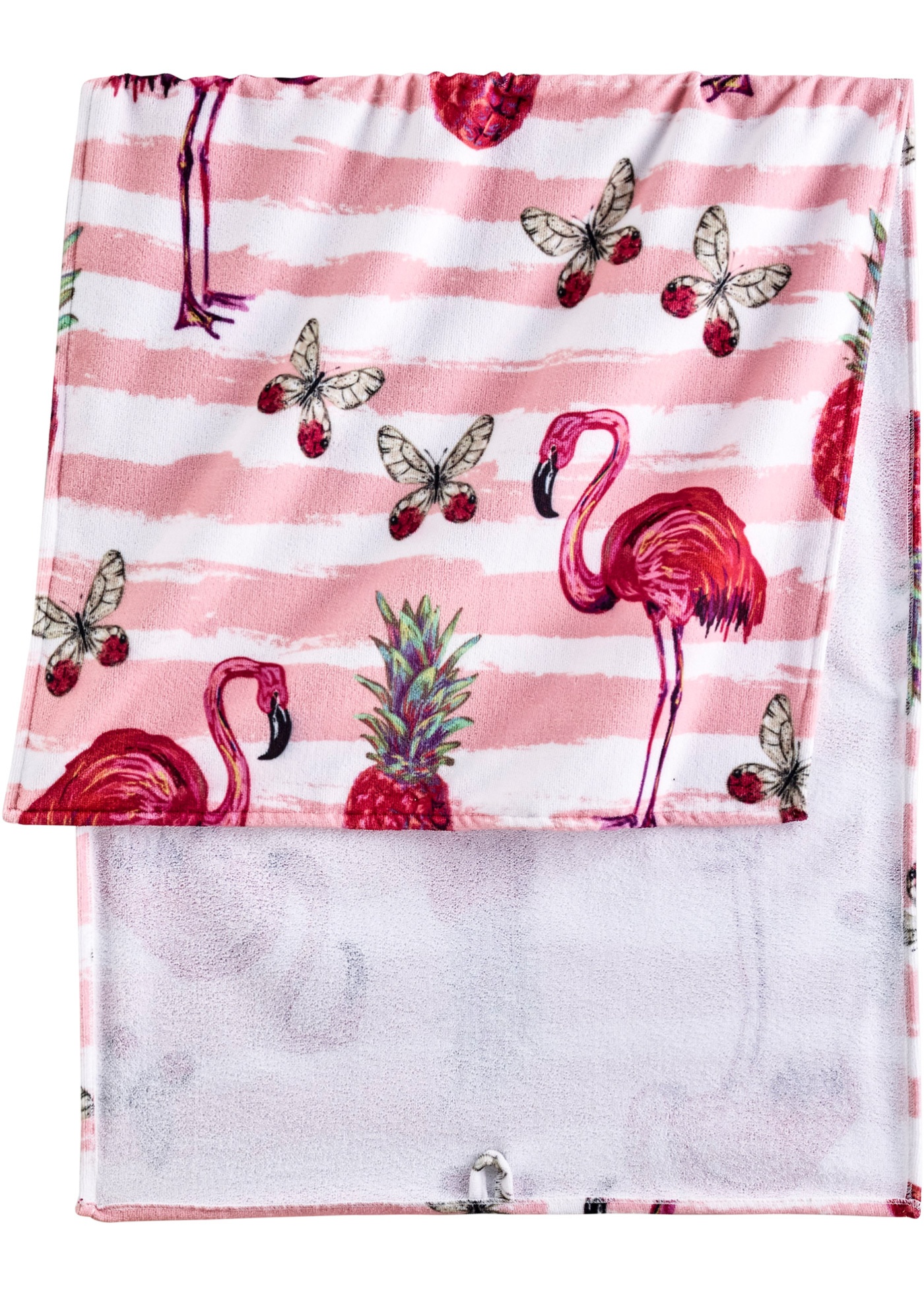 Handdoek met flamingo's