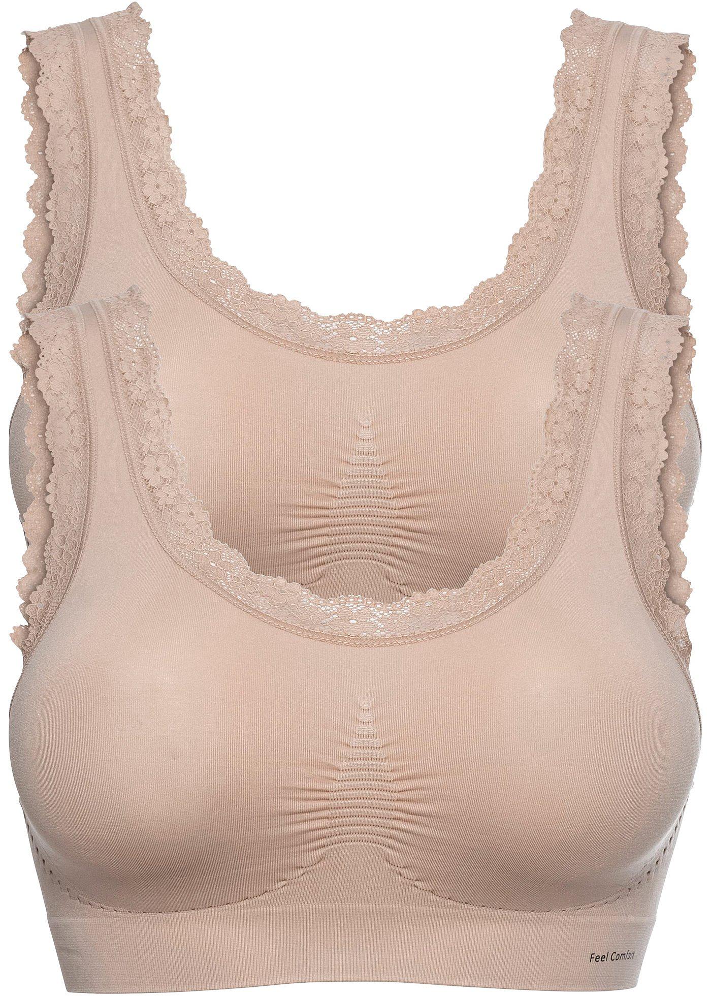 Feel Comfort naadloze bralette (set van 2)