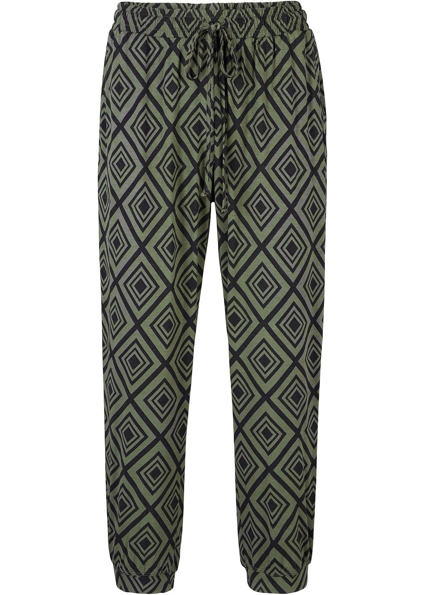 3/4 broek met print