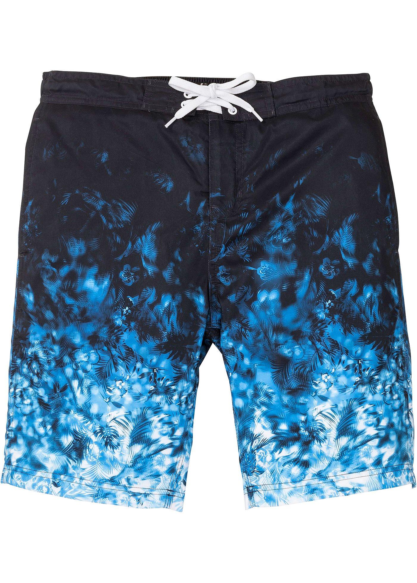 Strandbermuda met print