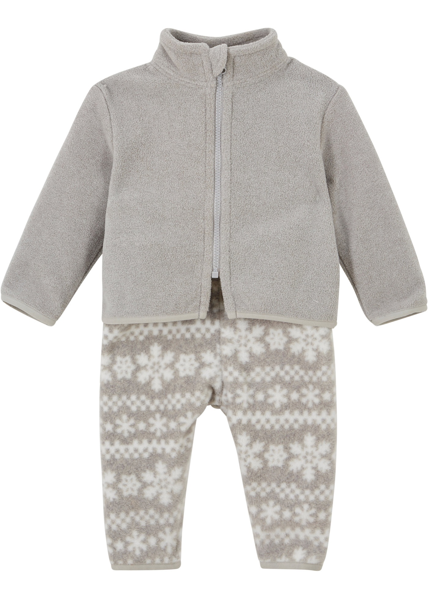 Baby fleece vest en broek (2-dlg. set)