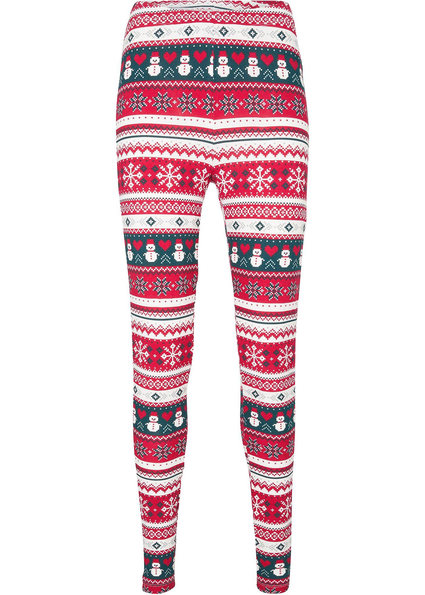 Legging met kerstprint