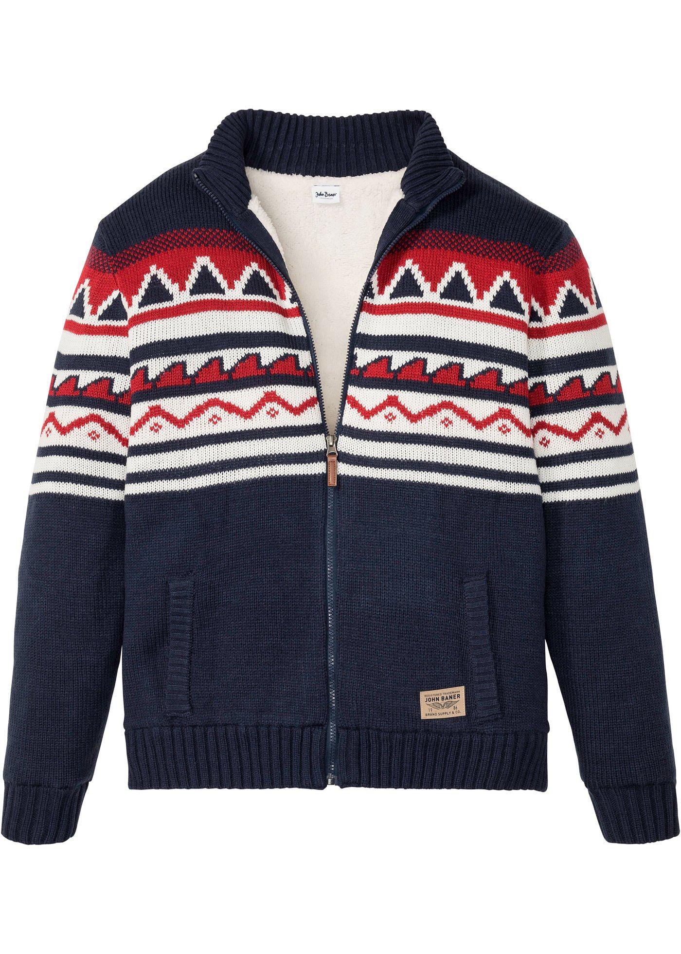 Noors vest met fleece voering