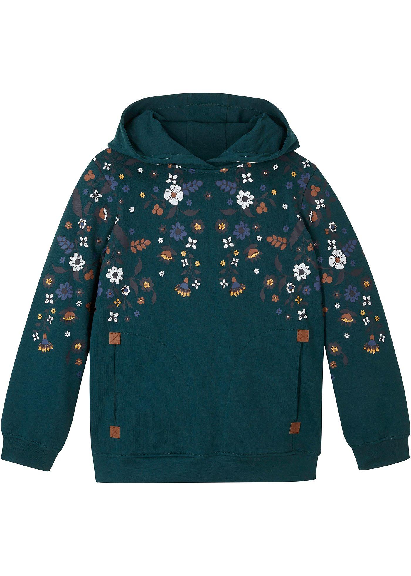 Meisjes hoodie van biologisch katoen