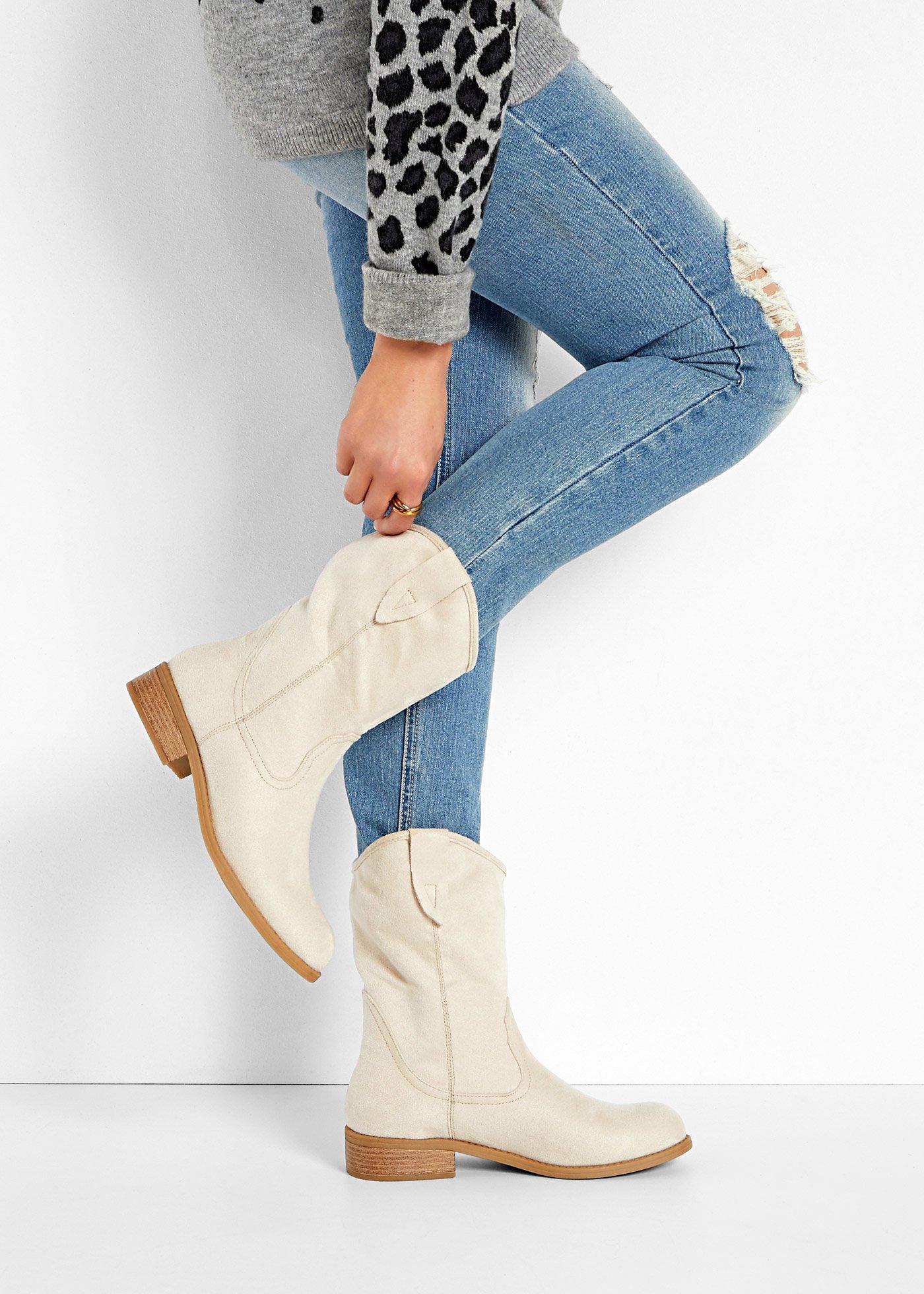 bonprix Laarzen met brede schacht