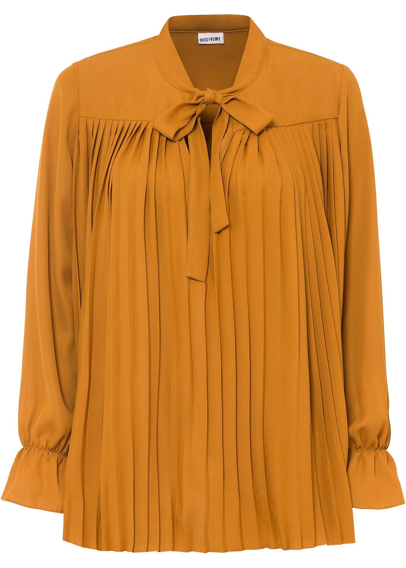 Plissé blouse