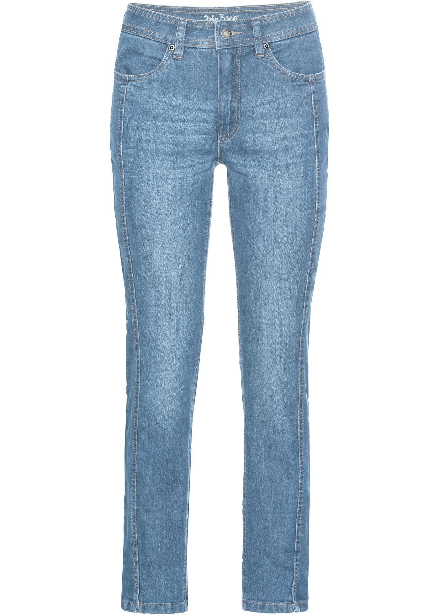 7/8 comfort stretch jeans, slim fit