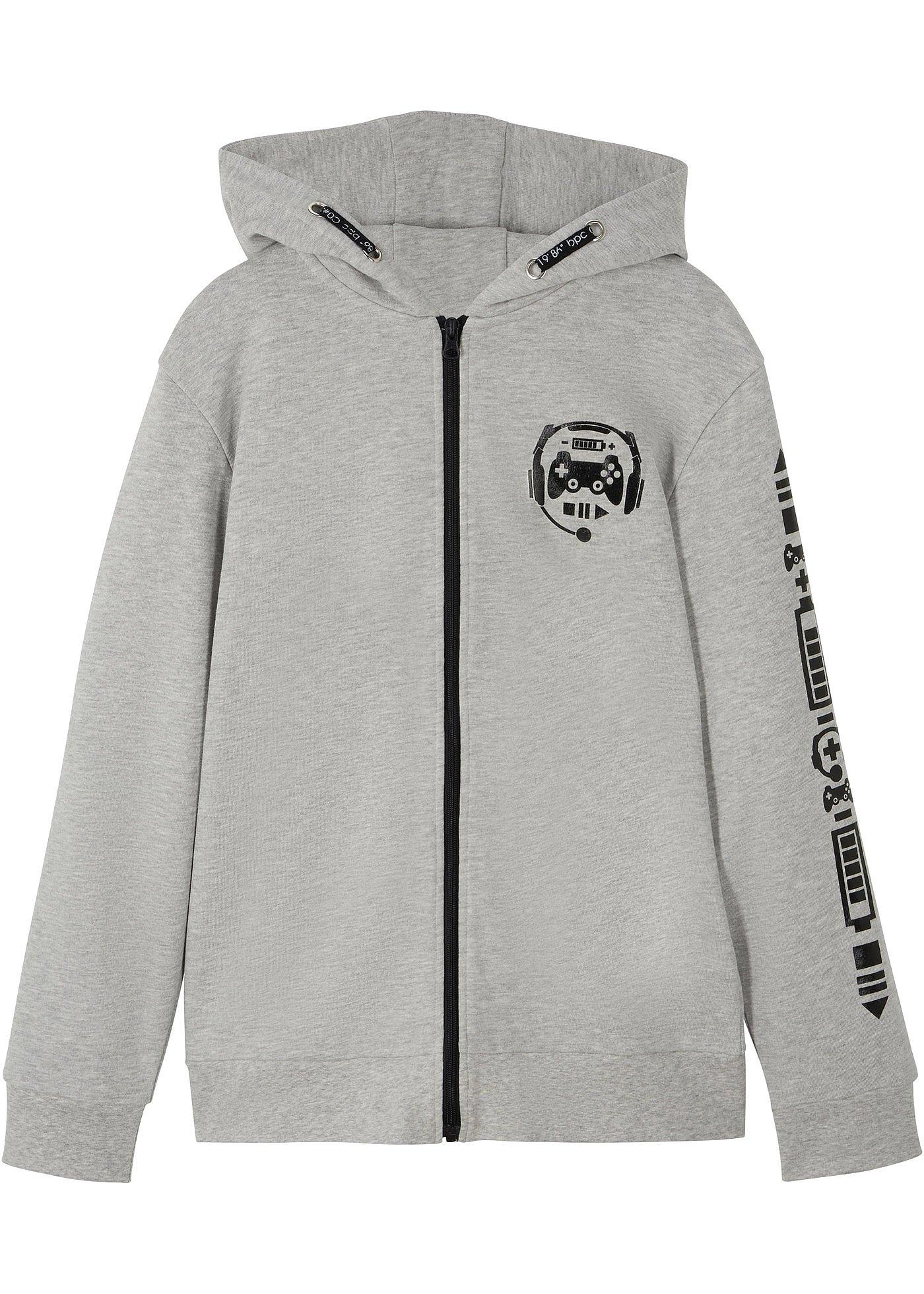 Jongens hoodie van biologisch katoen