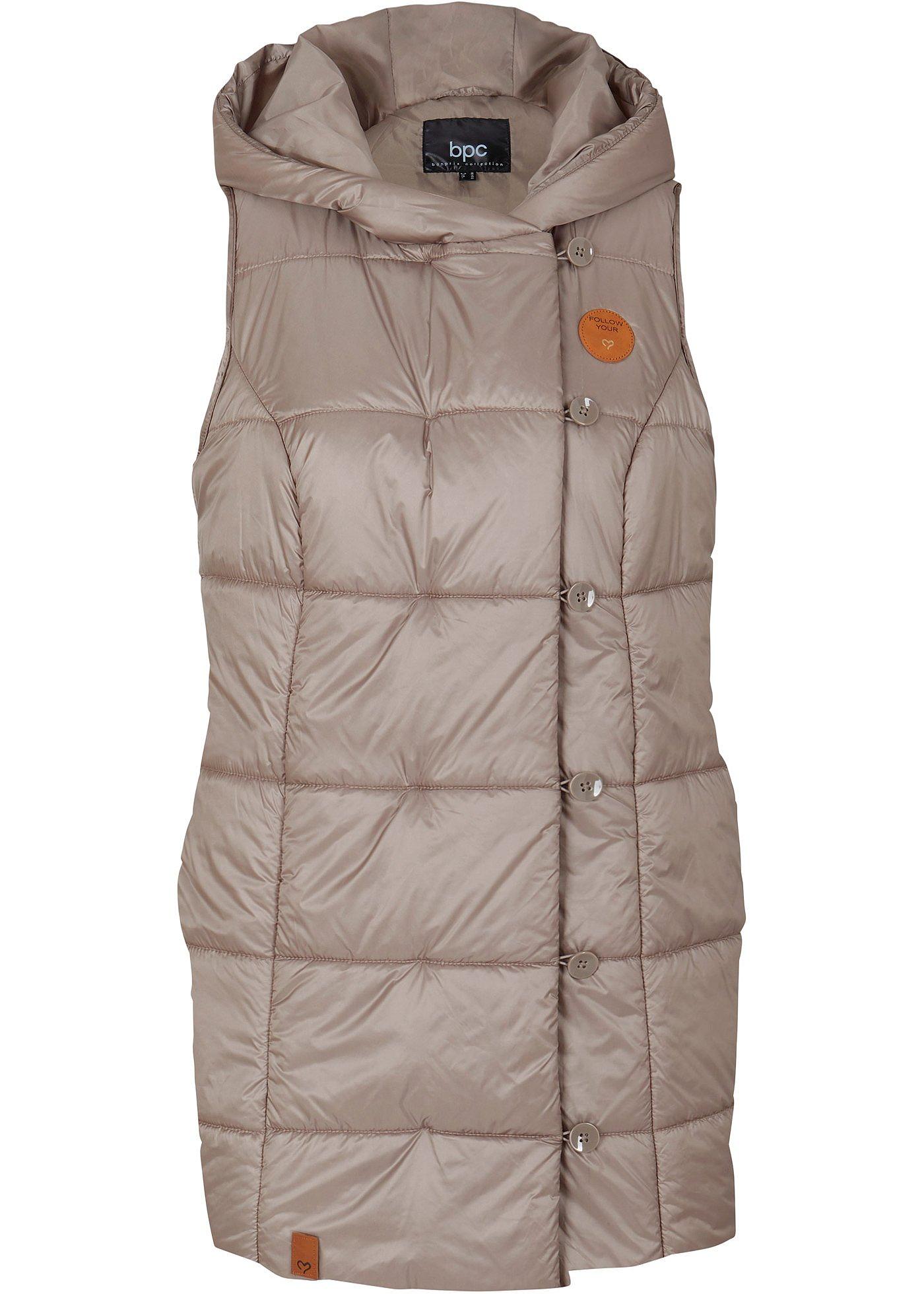 Bodywarmer in midilengte