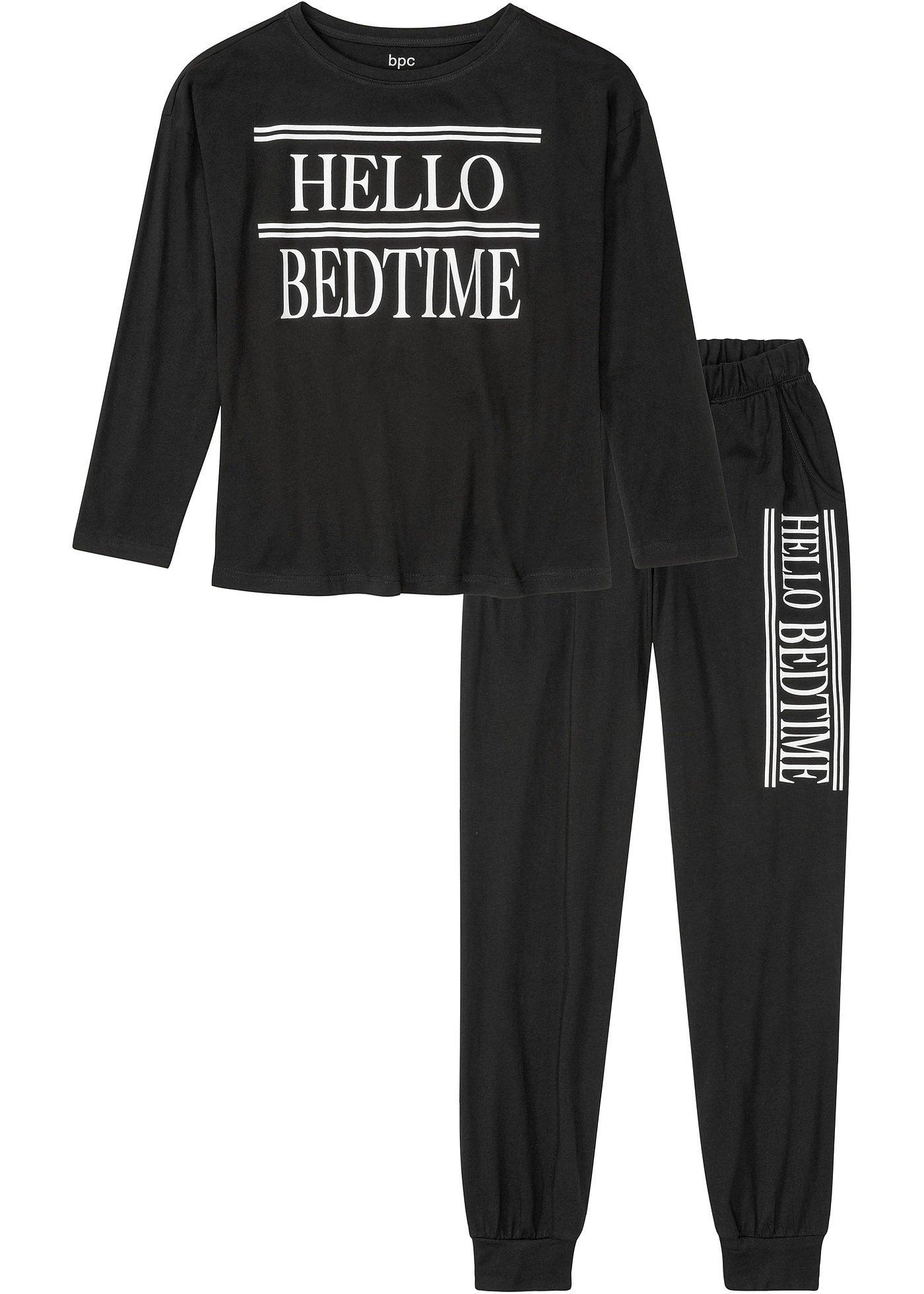 Pyjama met oversized shirt (2-dlg. set)