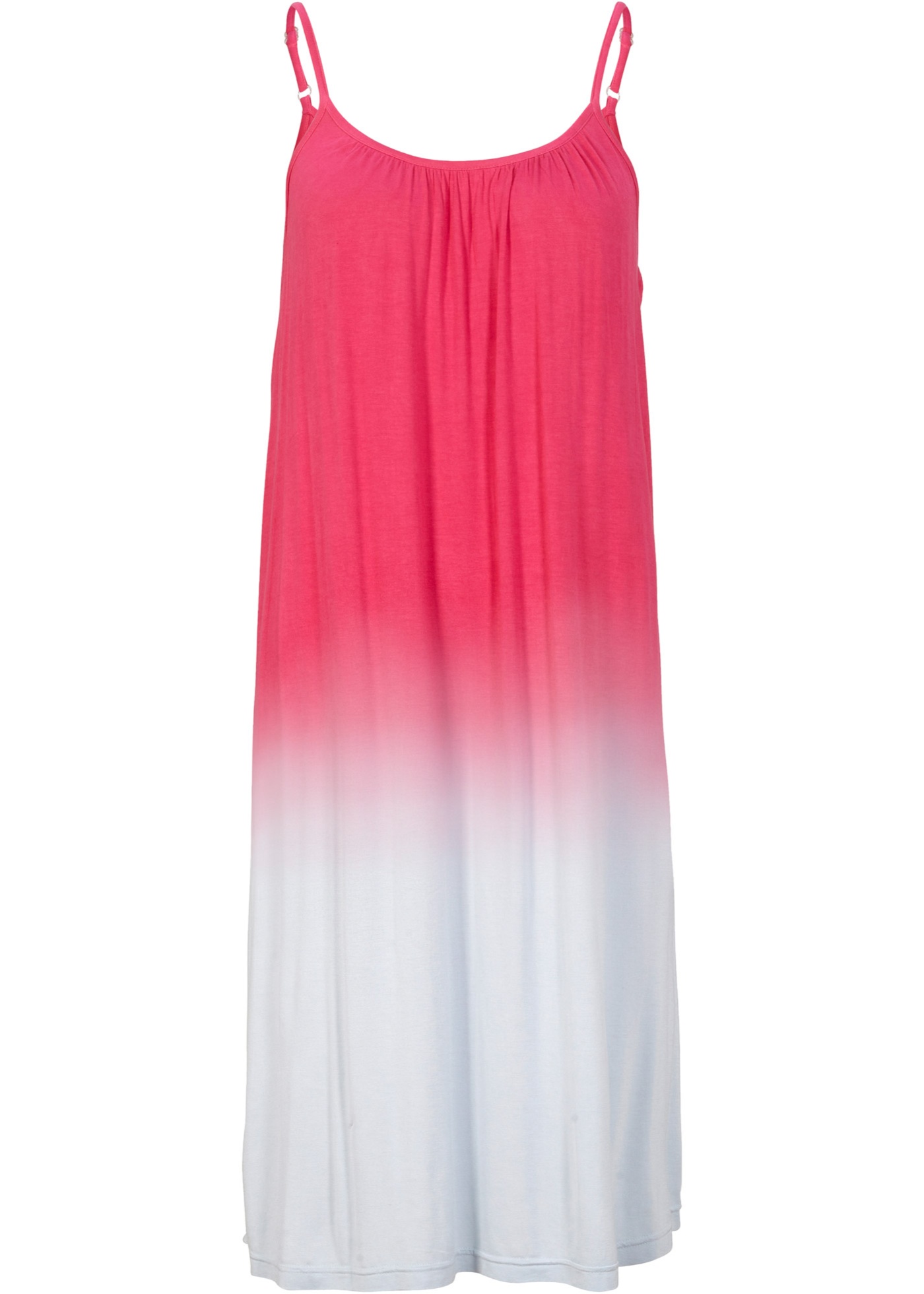 Jurk in ombré met viscose