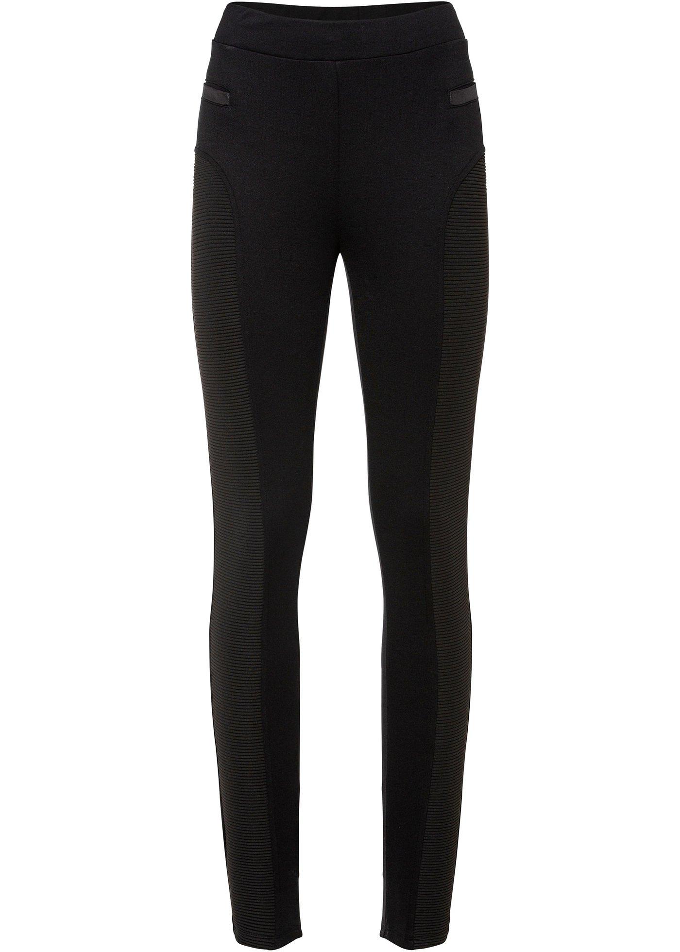 Legging van stevige jersey