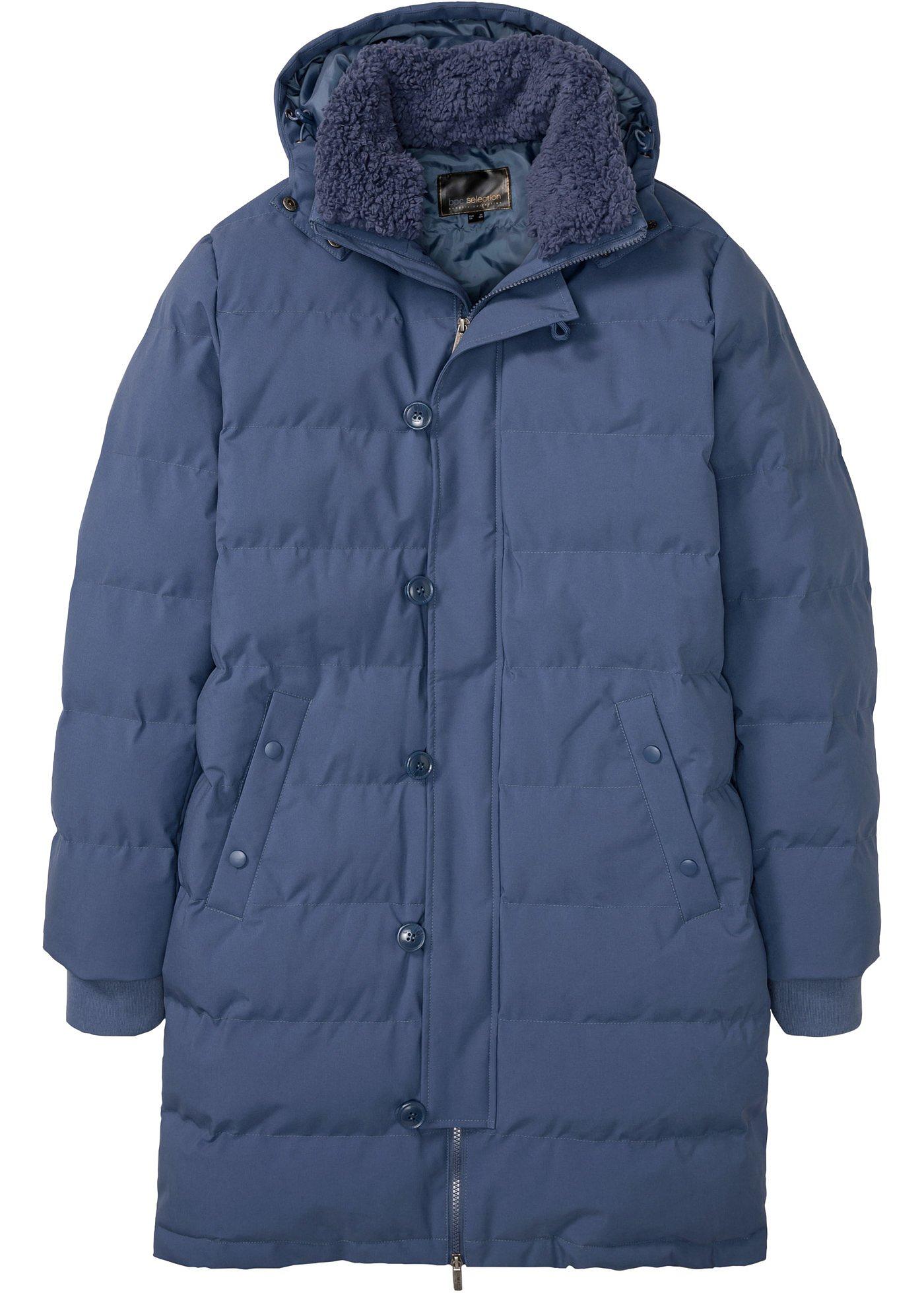 Lange parka met afneembare capuchon