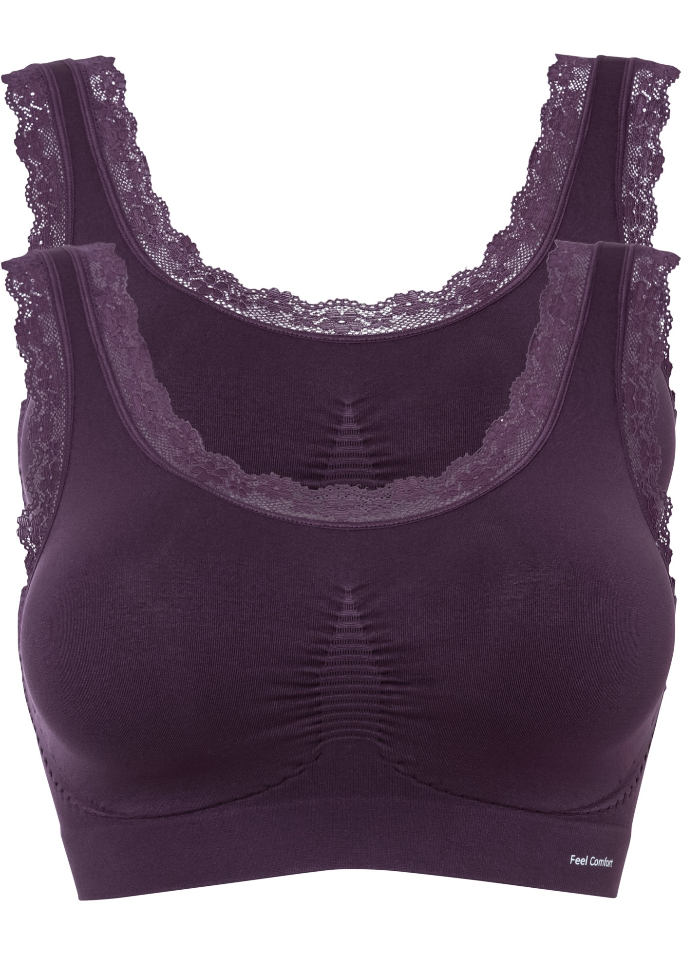 Feel Comfort naadloze bralette (set van 2)