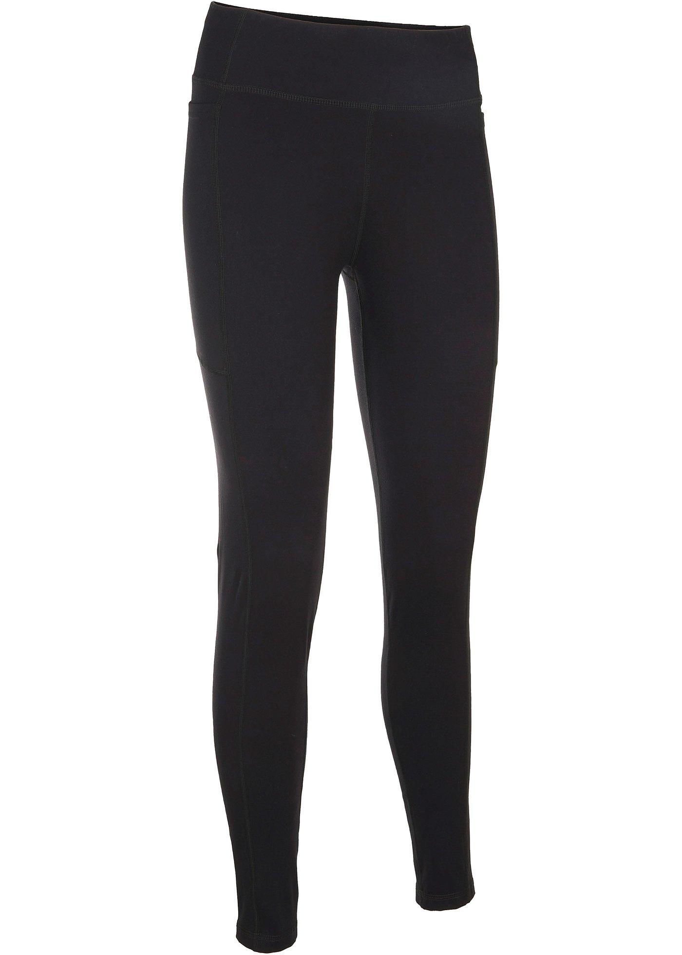 Ultrazachte sportlegging met zakken opzij, cropped