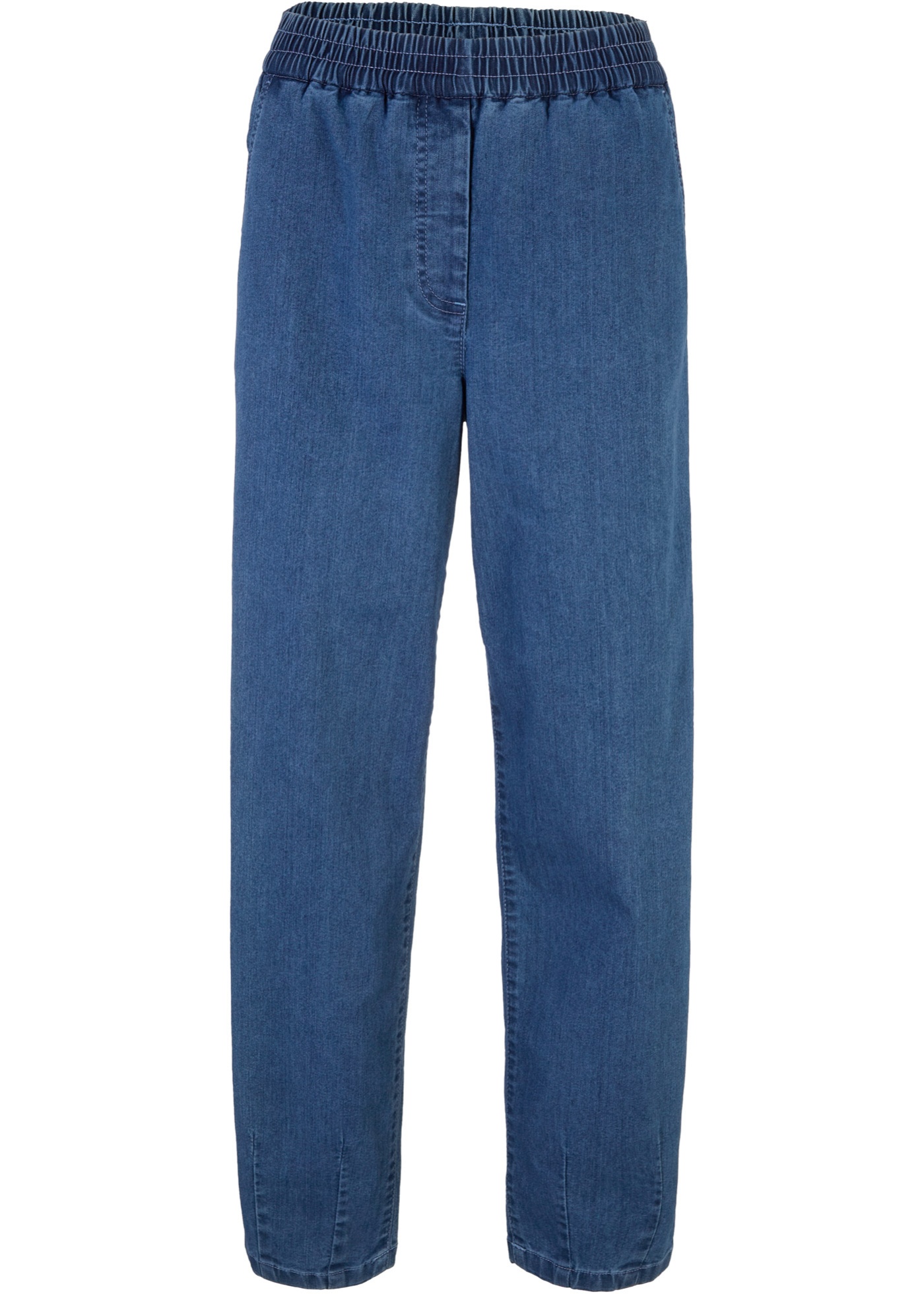 Tapered jeans met comfortband