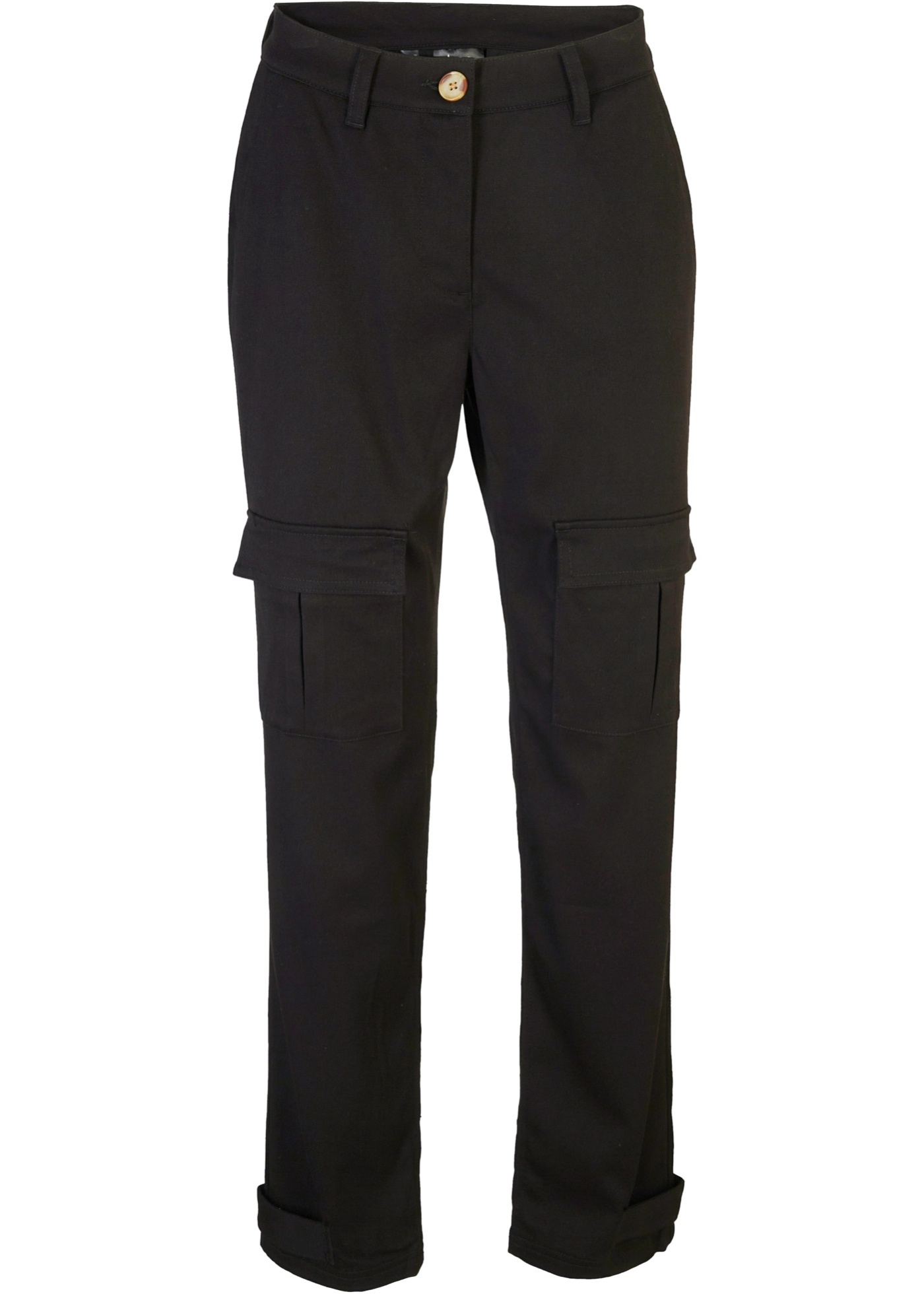 Cargo broek van twill