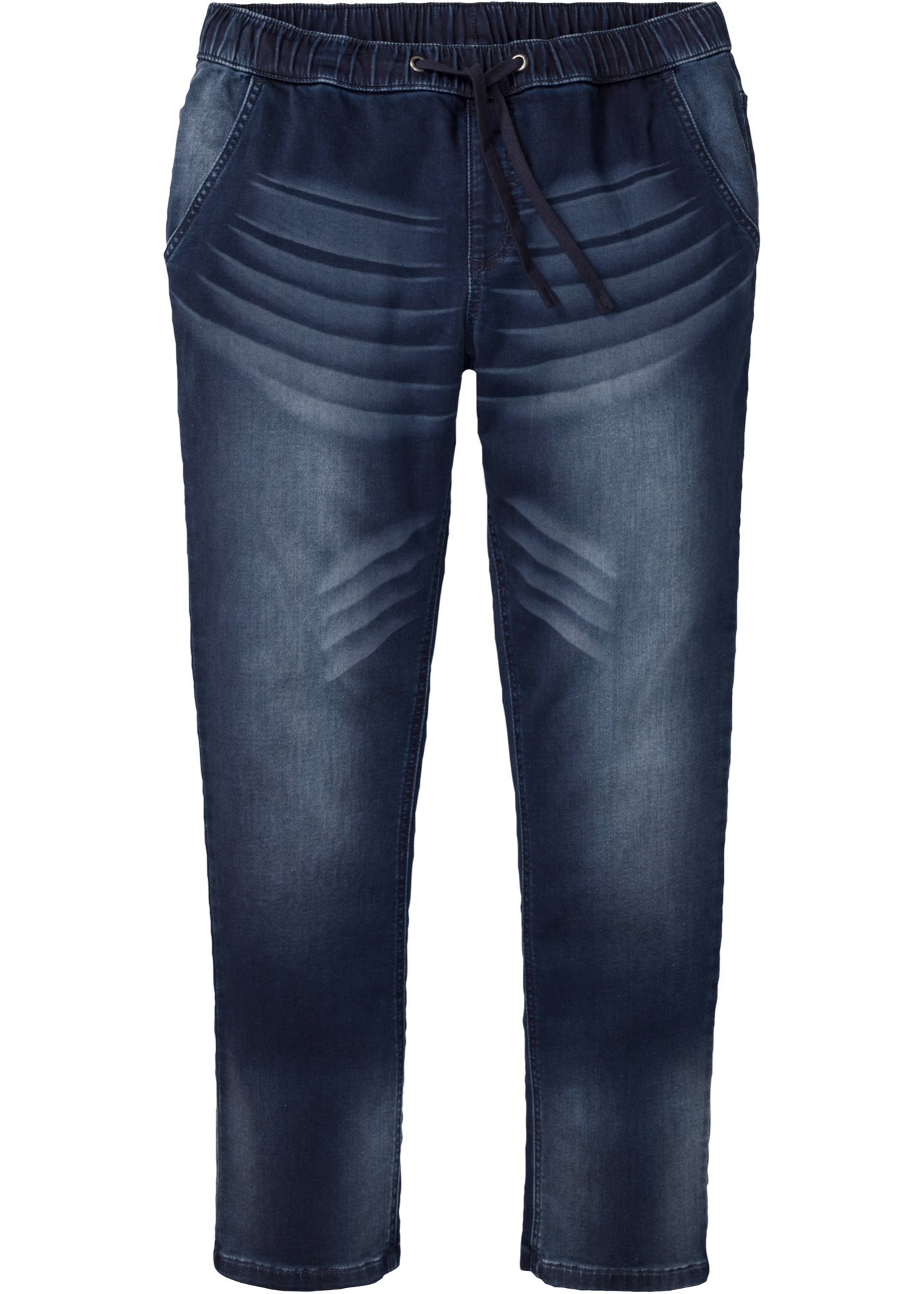 Slim fit jogging jeans, straight